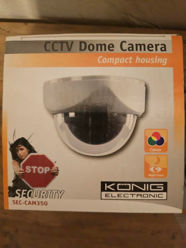 2x Dome camera König SEC-CAM350, Enlèvement, Neuf