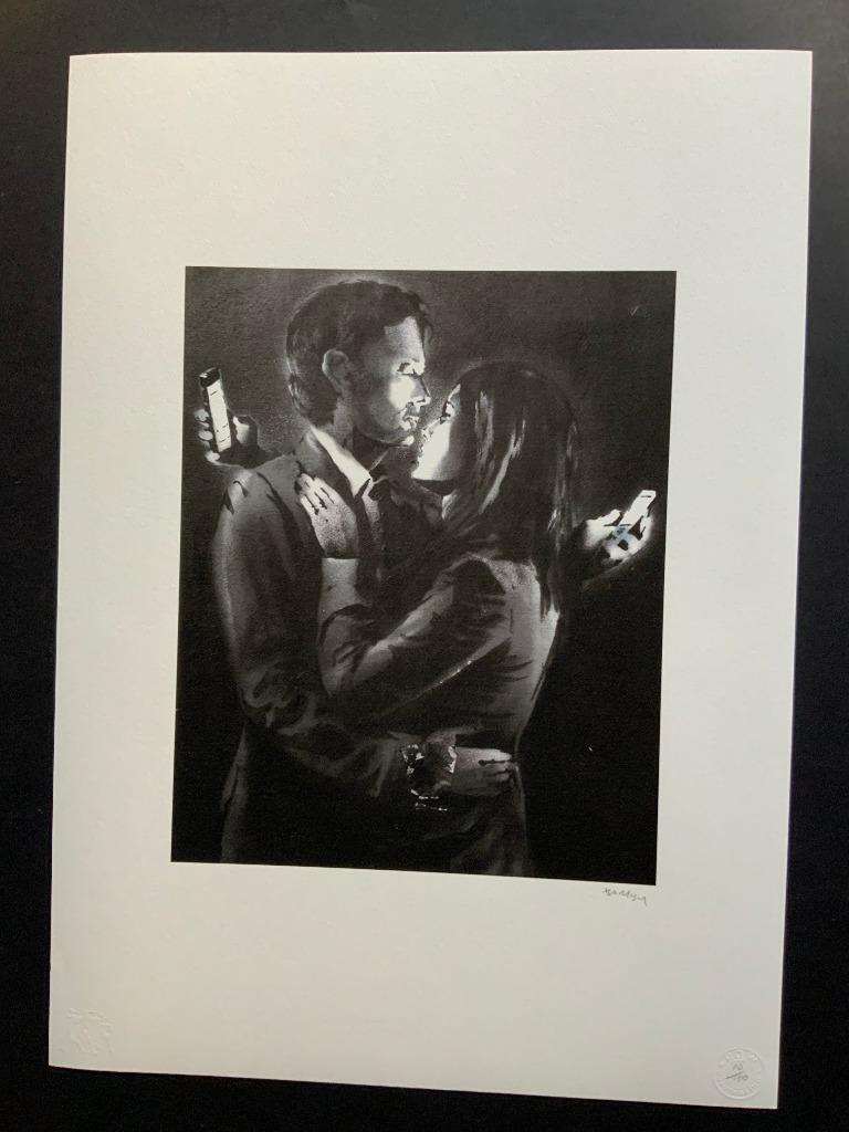 BANKSY GROOT genummerd met stempel, Enlèvement ou Envoi