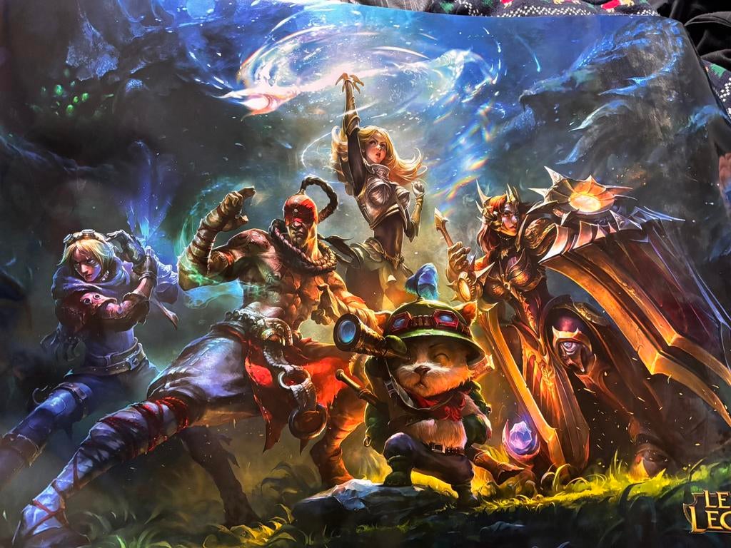 Poster league of legends, Ophalen of Verzenden, Zo goed als nieuw