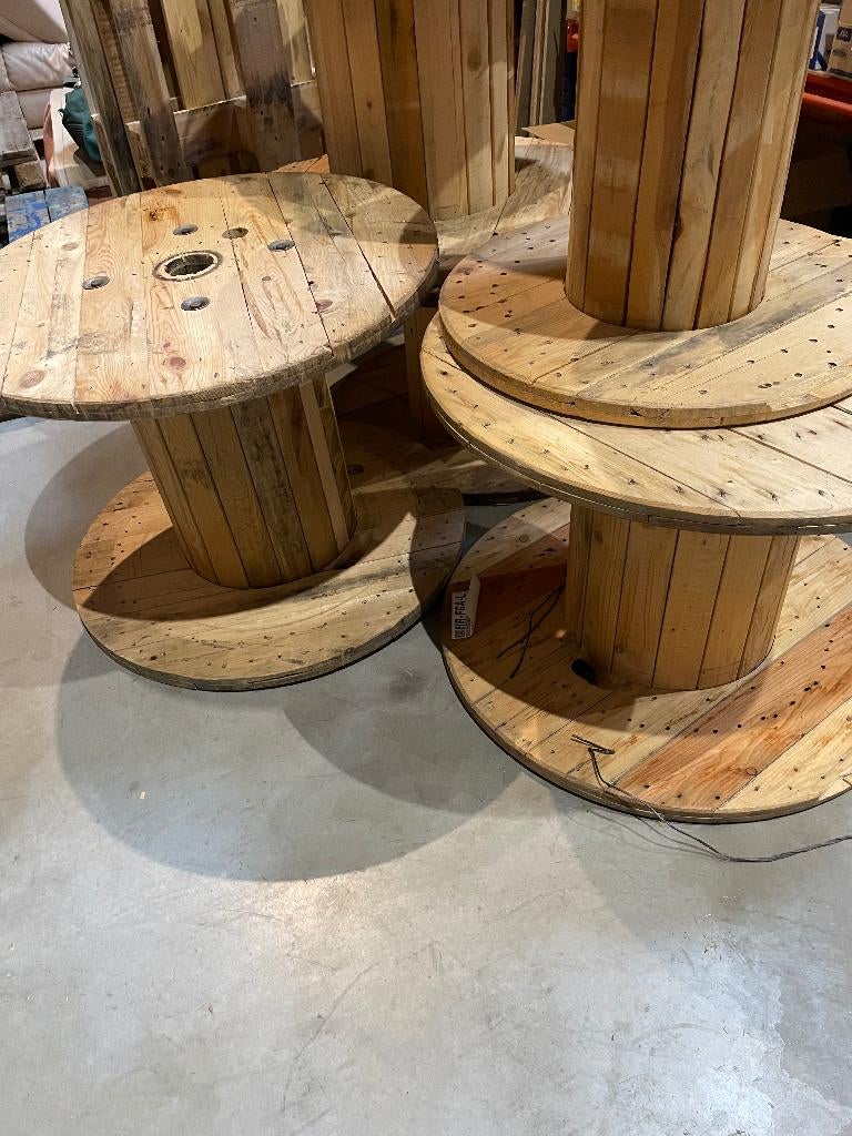Houten Haspels, Ophalen