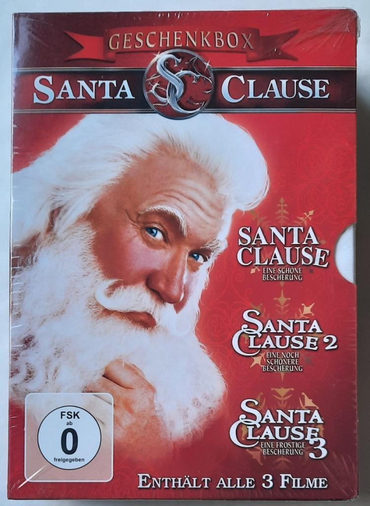 Coffret Santa Clause (Disney/3 DVD) neuf sous blister, Tous les âges, Enlèvement ou Envoi, Neuf, dans son emballage