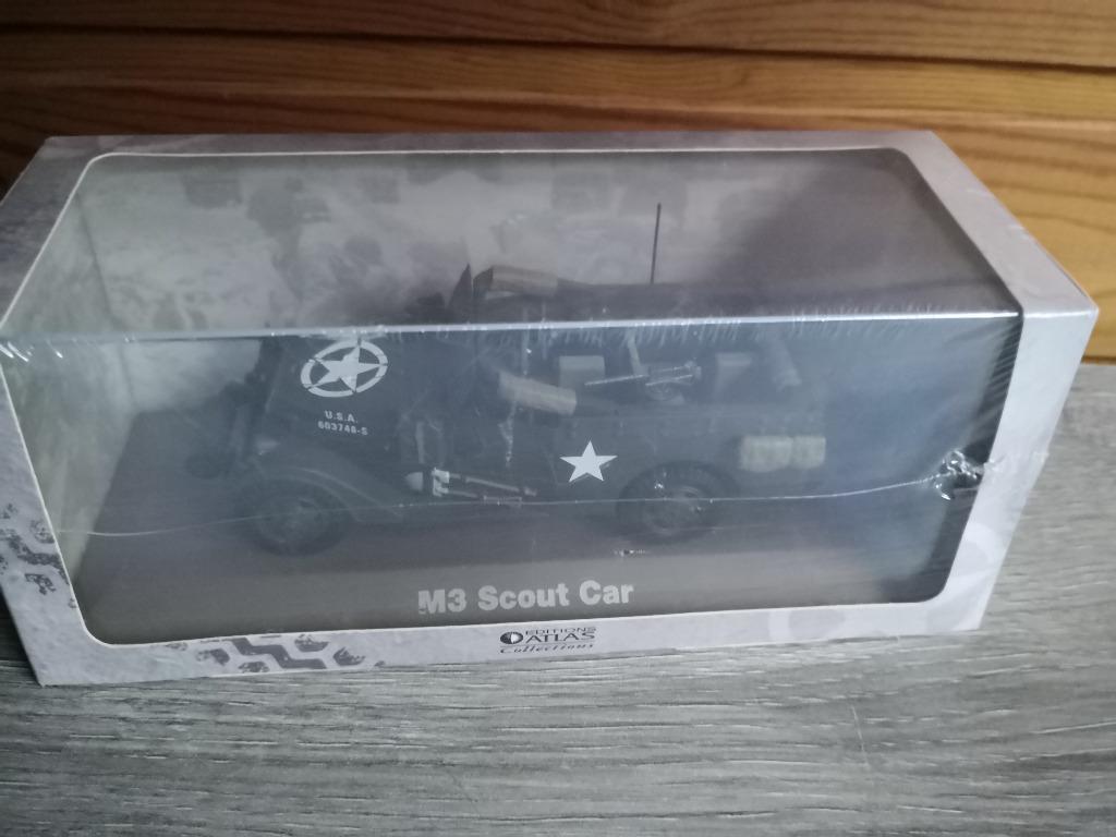 Atlas collection legervoertuig - M3 Scout Car, Enlèvement