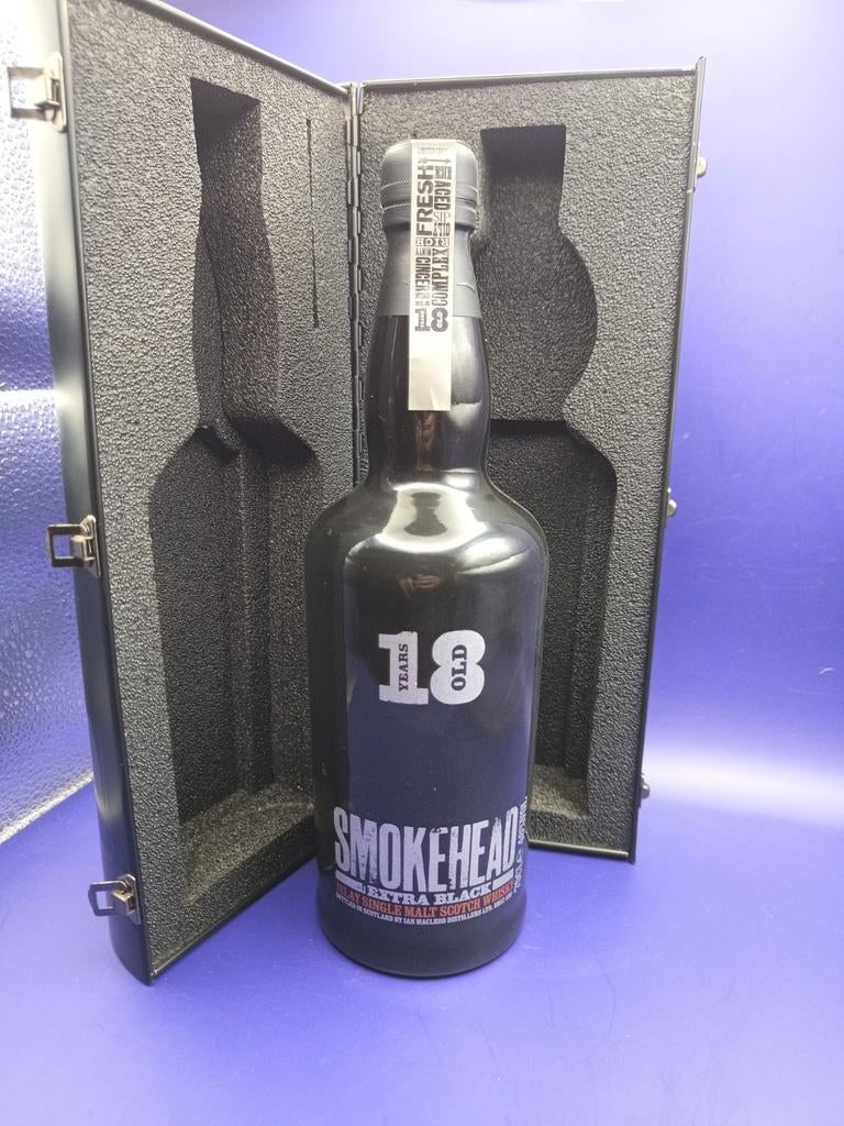Smokehead 18 years Old extra black, Ophalen, Nieuw