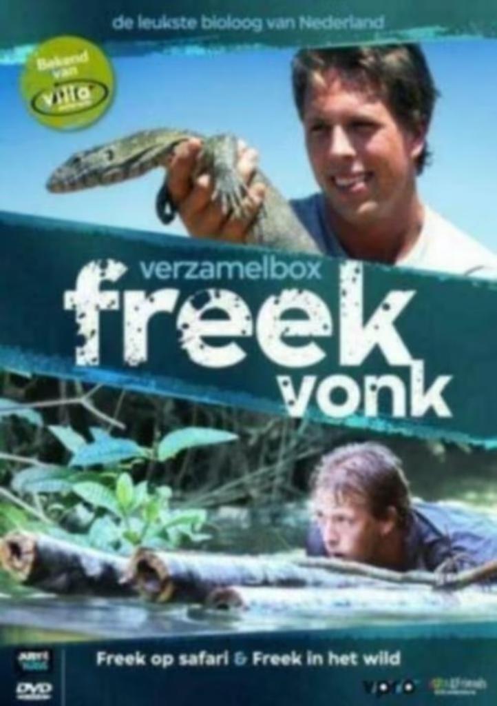 Freek Vonk Box (Op Safari / In het Wild 1) 2 dvd's, Cd's en Dvd's, Alle leeftijden, Ophalen of Verzenden, Natuur, Boxset