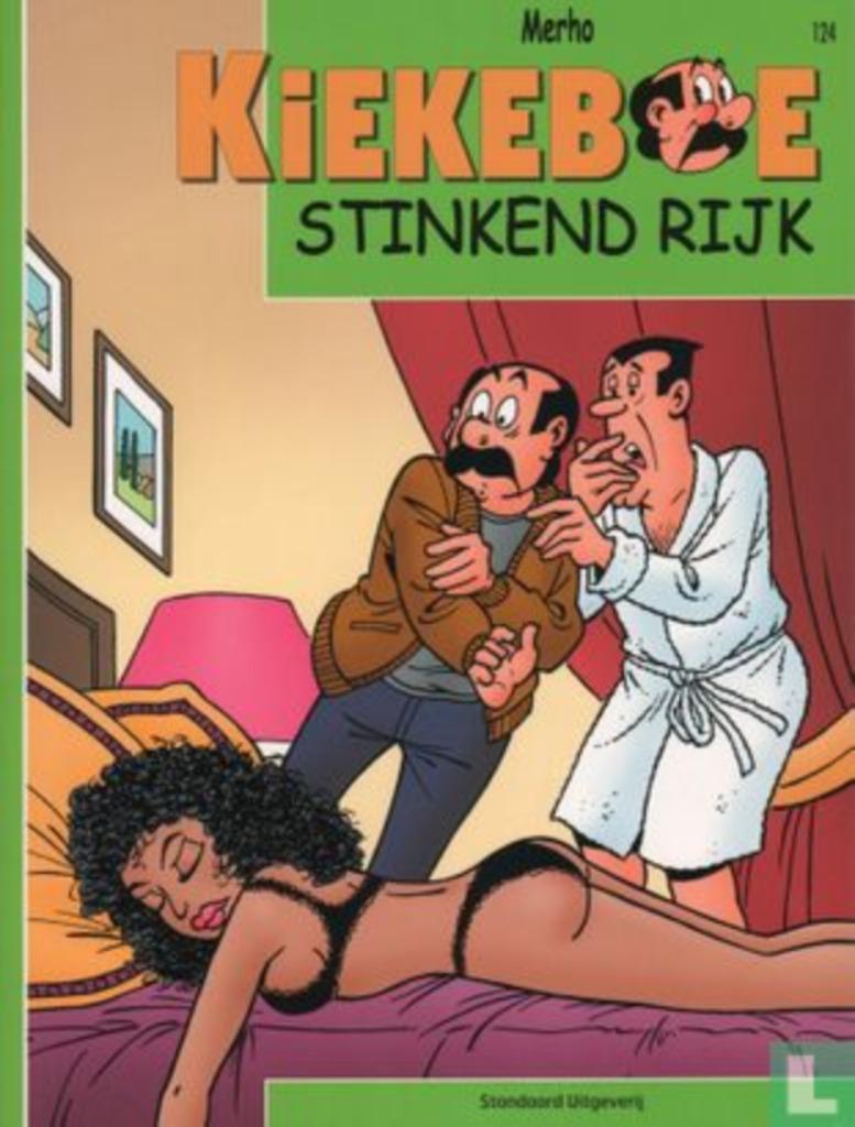 stinkend rijk nr 124, Eén stripboek, Ophalen of Verzenden, Nieuw, Merho - kiekeboe