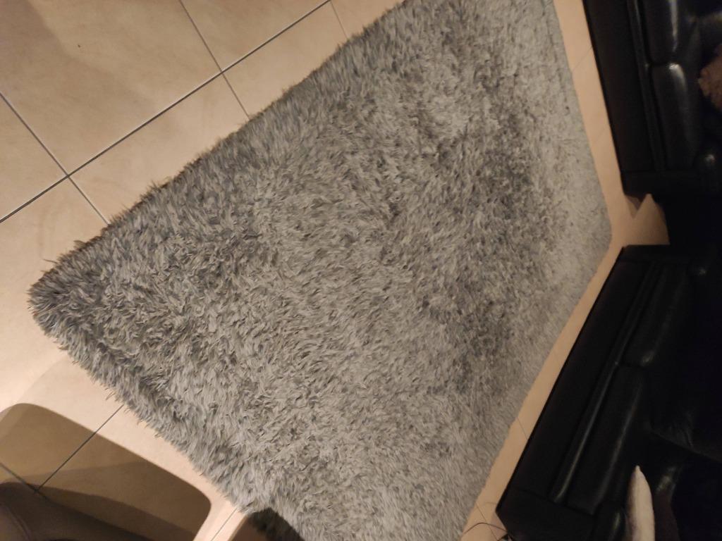 Tapijt grijs, rookvrije omgeving, Huis en Inrichting, Ophalen, Gebruikt, 150 tot 200 cm, 200 cm of meer