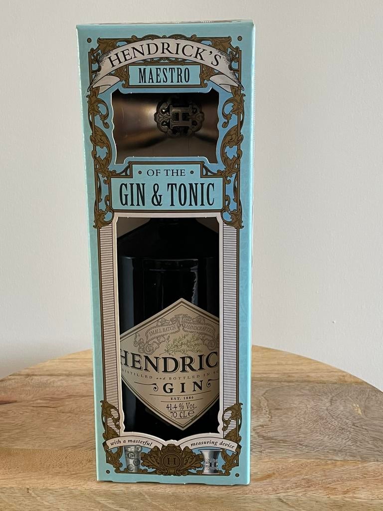 Hendrick’s Gin Maestro of the Gin & Tonic + accessoire, Verzamelen, Ophalen, Nieuw
