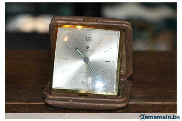 reveil de voyage junghans boitier brun, Enlèvement ou Envoi, Utilisé