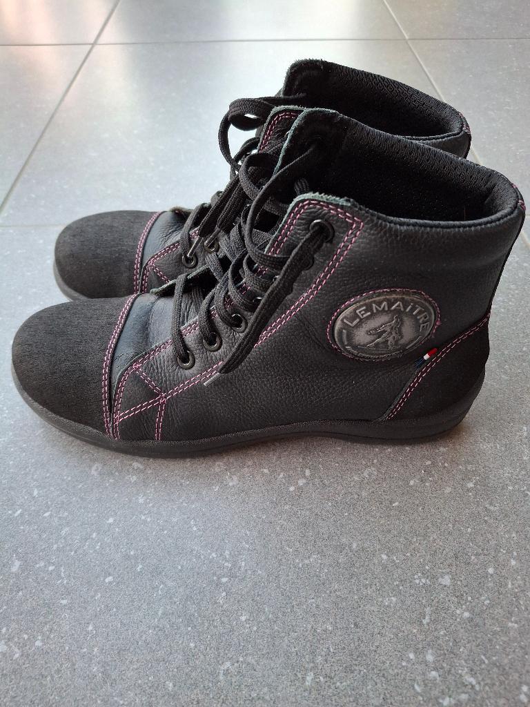 chaussure de sécurité, Enlèvement ou Envoi, Chaussures de travail, Comme neuf, Brun