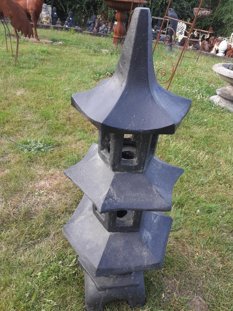 Superbe  pagode en pierre patinée, Enlèvement, Neuf, Autres matériaux, Autres types