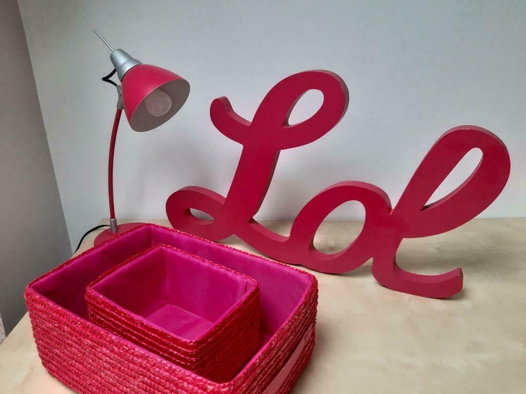Décoration chambre fille fuchsia, Enlèvement ou Envoi, Comme neuf