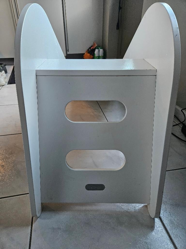 Houten glijbaan wit Jupiduu, Kinderen en Baby's, Ophalen, Gebruikt, Jongen of Meisje