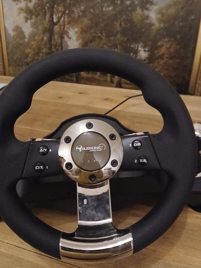 subsonic racing wheel, Ophalen