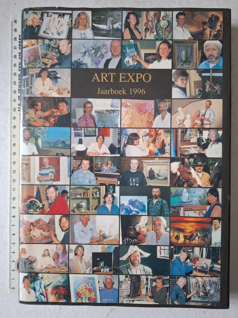 Kunstboek Art Expo jaarboek 1996, Ophalen of Verzenden