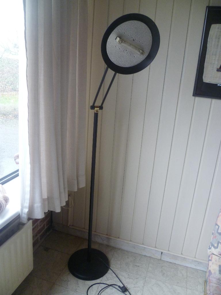 staande lamp, Ophalen, Gebruikt, Metaal, 150 tot 200 cm