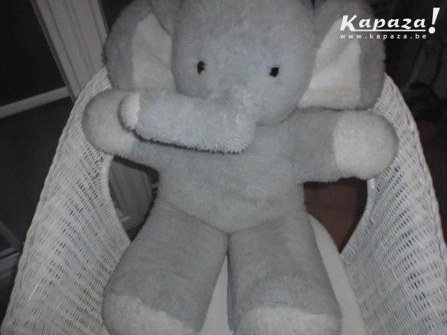knuffel olifant 70cm, Ophalen of Verzenden, Olifant