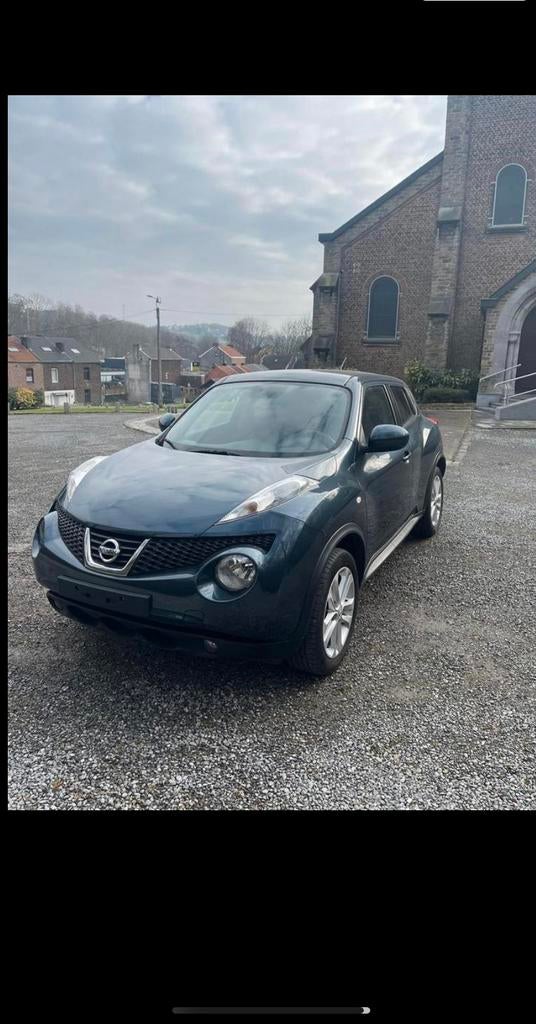 Nissan Juke/donkerblauw 1.6 /12/12/autogarantie 12 maanden, Auto's, Automaat, Euro 5, Blauw, Bedrijf