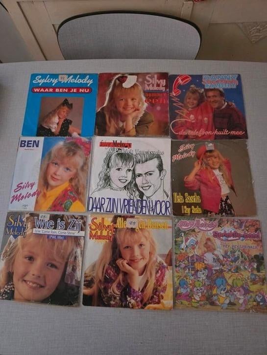9 x singel Sylvy Melody, pakketprijs mogelijk., Ophalen of Verzenden, Zo goed als nieuw