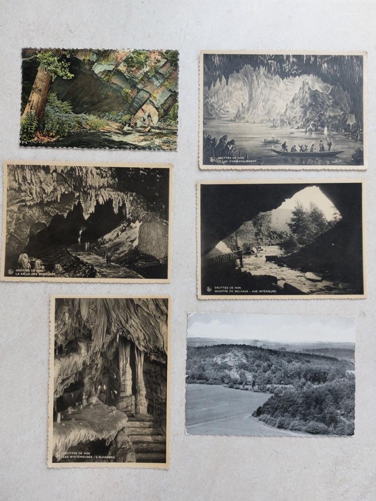 lot van 6 postkaarten Han, Verzenden