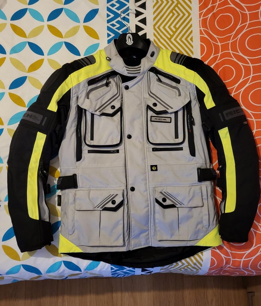 Veste moto Richa Touareg Taille M.