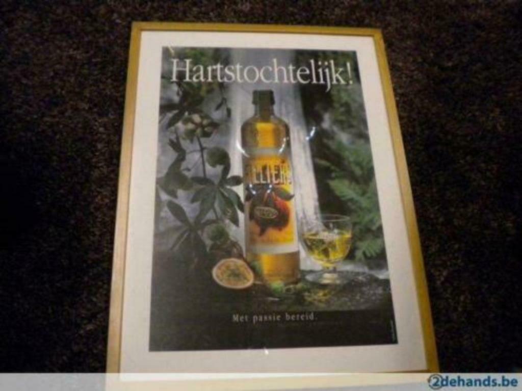 Reclamebord jenever, Ophalen, Zo goed als nieuw, Reclamebord