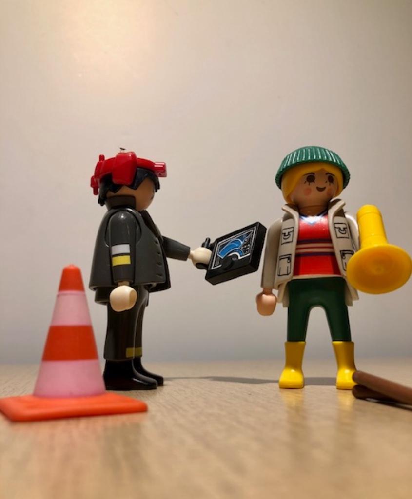 Playmobil set - onderzoekers, Kinderen en Baby's, Speelgoed | Playmobil, Ophalen of Verzenden, Zo goed als nieuw, Los Playmobil