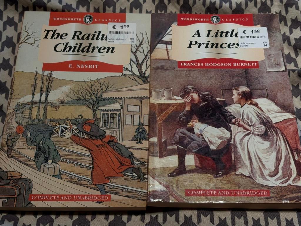 Les enfants du chemin de fer et une petite princesse., Enlèvement, Neuf, E. Nesbit & Frances Hodgson Burnett, Fiction
