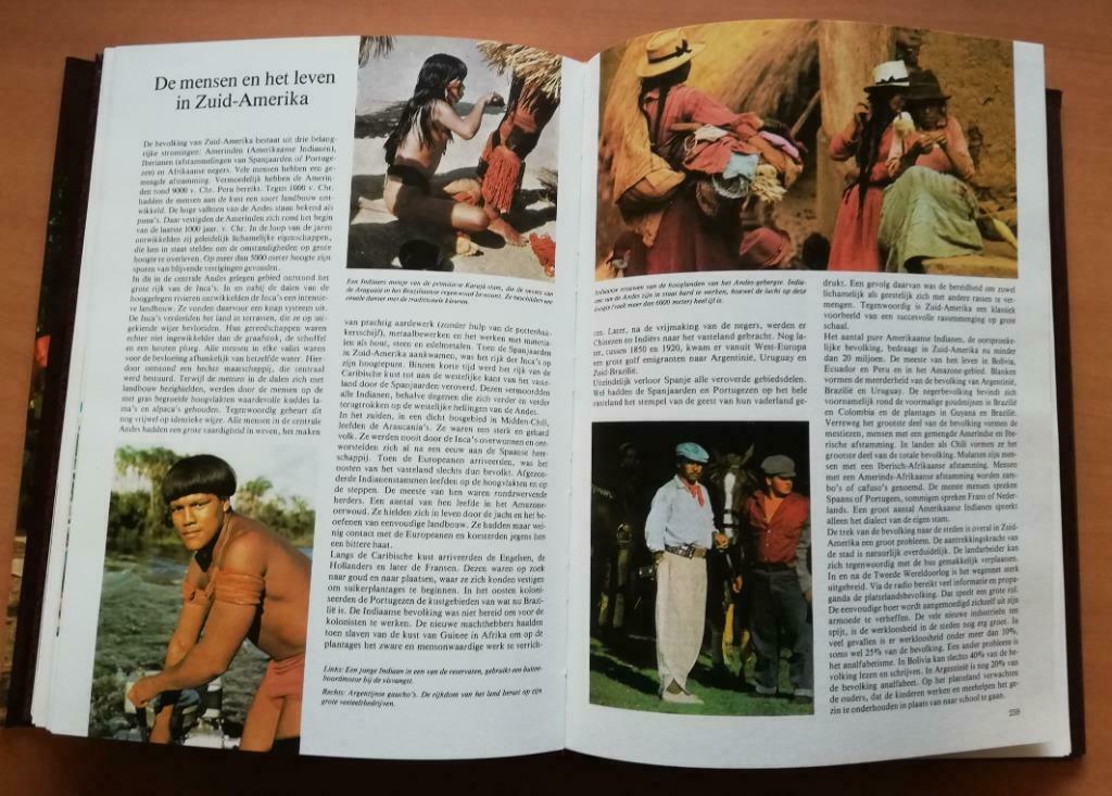 foto-atlas : landen en volkeren, Ophalen of Verzenden, Gelezen, Overige onderwerpen