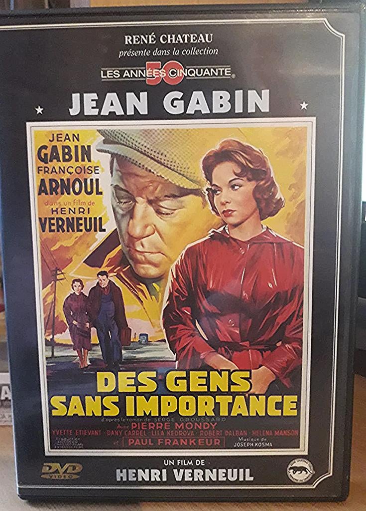 DVD Des gens sans importance / Jean Gabin (René Chateau), Enlèvement, Comme neuf, Drame