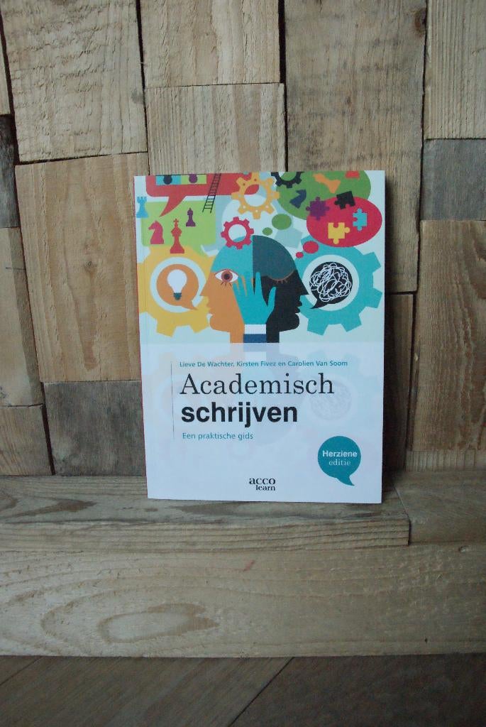Boek: academisch schrijven – een praktische gids, Boeken, Ophalen of Verzenden, Nieuw, Hoger Onderwijs, Lieve De Wachter