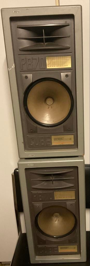 Luidsprekers Akai Cube 70 watt, Enlèvement, Comme neuf, Akai