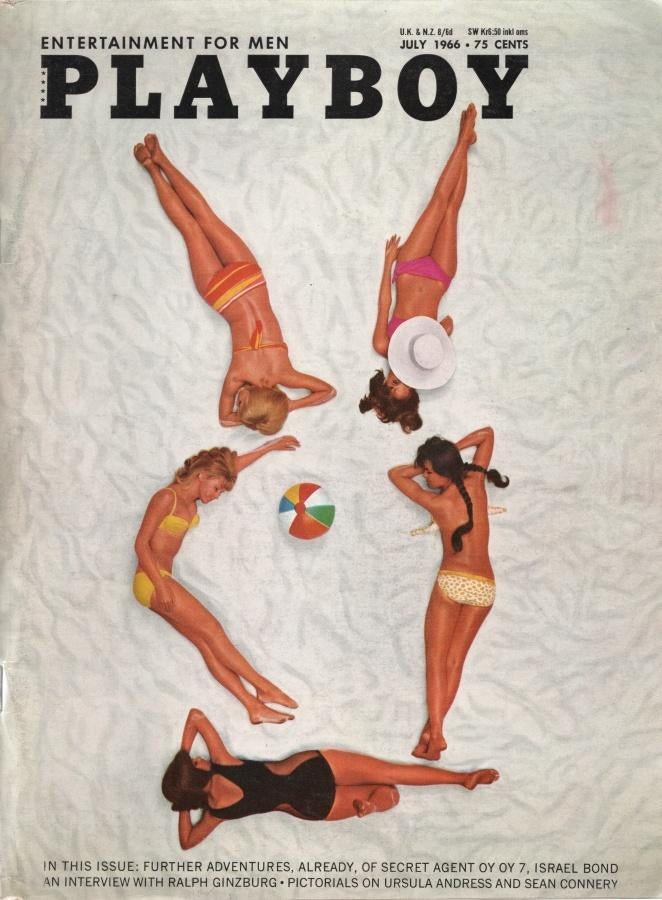 Playboy Amerikaanse (USA US) - Juli 1966 - July 1966, Envoi, Utilisé, Corps et Esprit