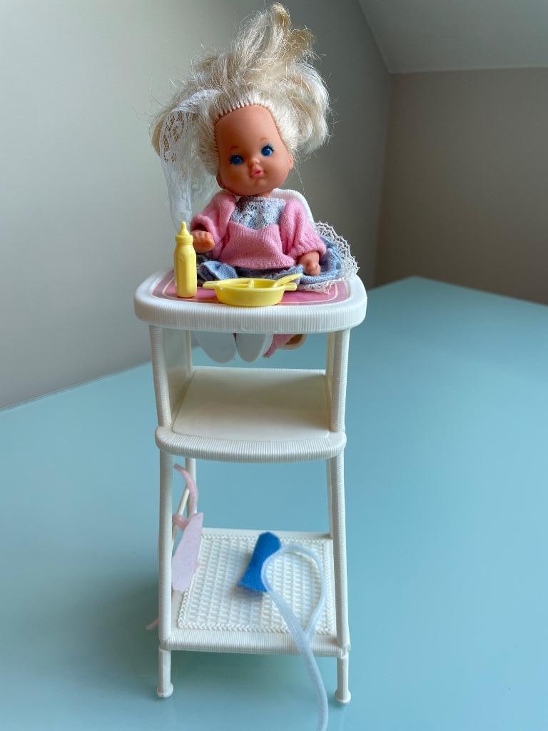 Barbie vintage baby 'The Heart Family', Kinderen en Baby's, Ophalen, Gebruikt, Barbie