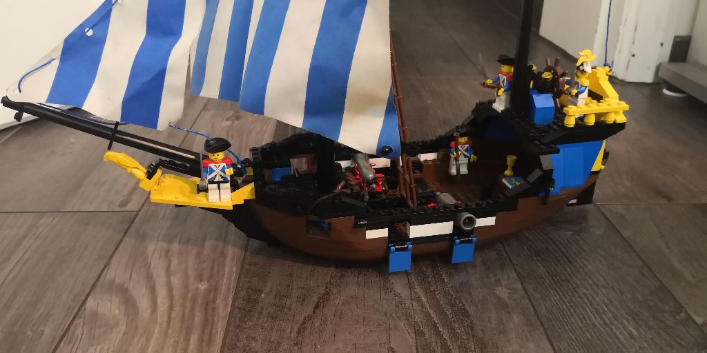 Lego 6274 Caribbean Clipper - COMPLEET, Kinderen en Baby's, Speelgoed | Duplo en Lego, Ophalen of Verzenden, Gebruikt, Complete set