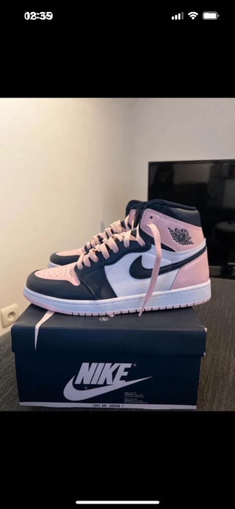 Jordan 1 high Atmosphere bumble gum taille 43, Vêtements | Hommes, Chaussures, Enlèvement ou Envoi, Comme neuf, Bleu, Jordan