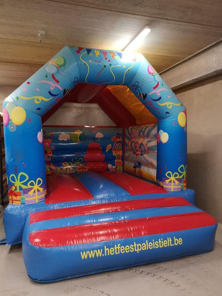 Verhuur springkastelen Het Feestpaleis Tielt, Verzenden