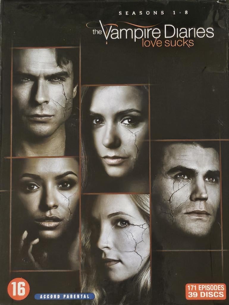 The Vampire Diaries Complete Serie, Ophalen of Verzenden, Zo goed als nieuw