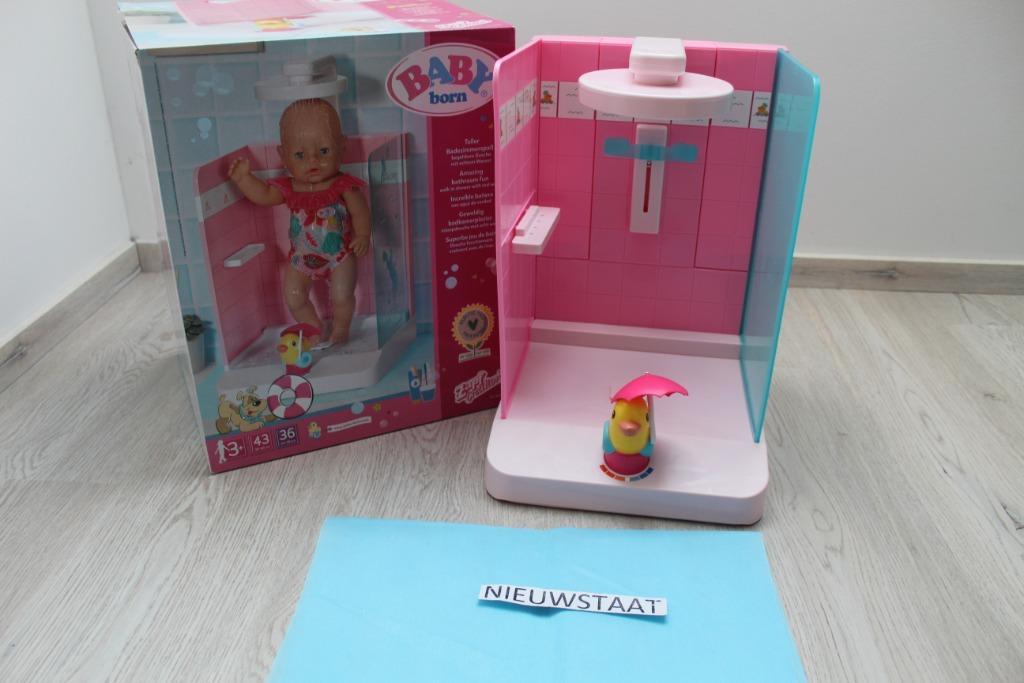 Baby Born douche, Kinderen en Baby's, Ophalen, Zo goed als nieuw, Babypop