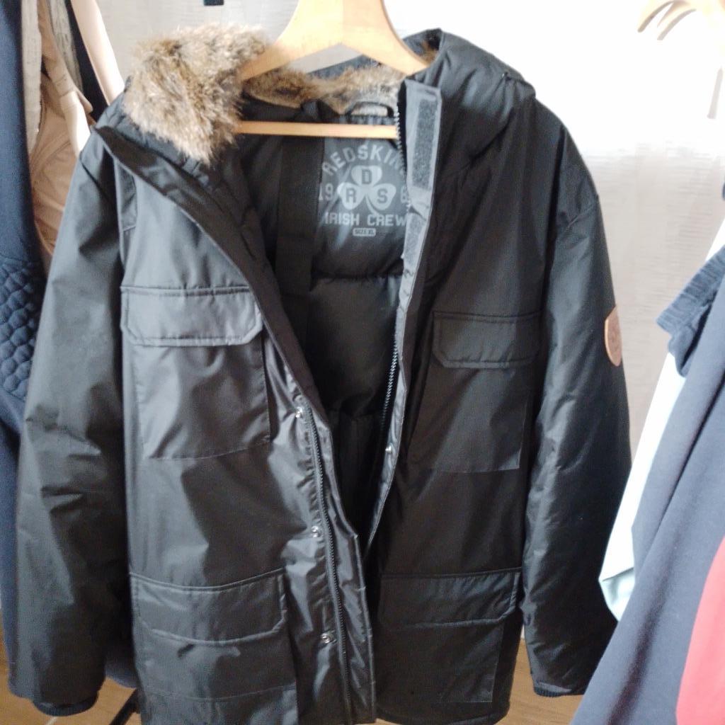 Parka d'hiver pour homme, Enlèvement, Neuf, Taille 56/58 (XL), Noir