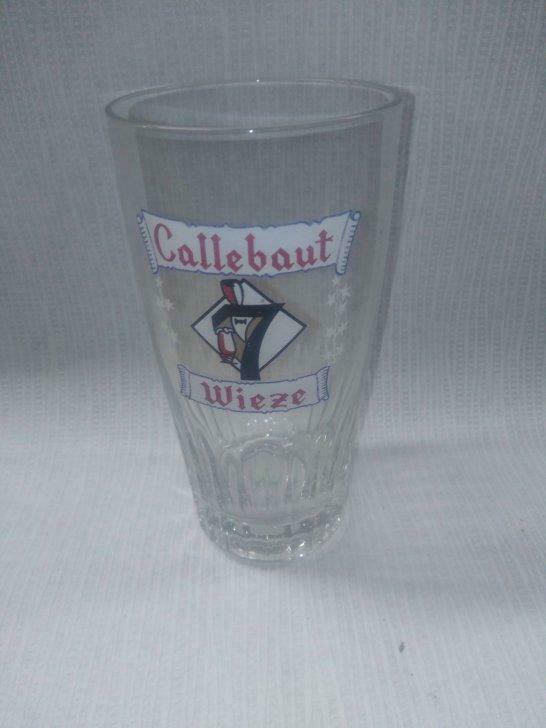 Bierglas Callebaut Wieze 5, Verzamelen, Biermerken, Ophalen of Verzenden, Gebruikt