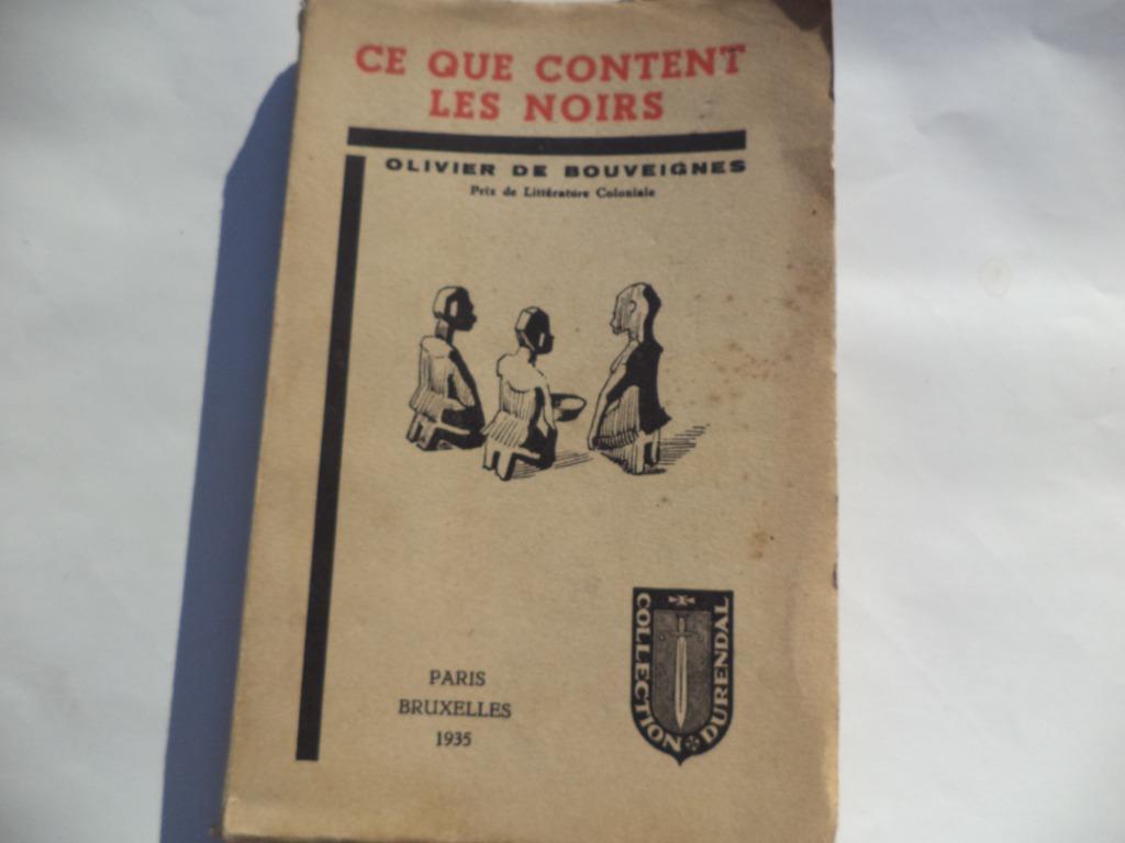 Congo 1935 Ce que content les Noirs, Olivier De Souveignes, Enlèvement ou Envoi