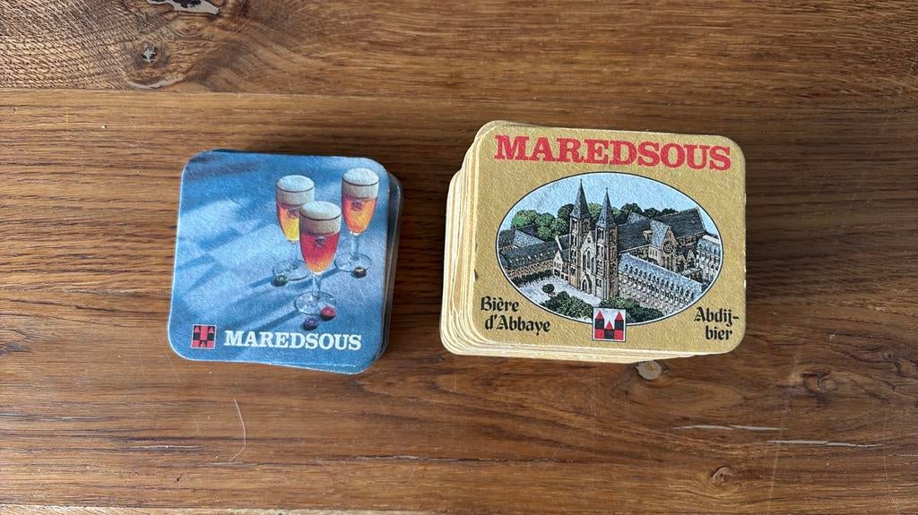 Bierviltjes Maredsous, Ophalen of Verzenden, Zo goed als nieuw