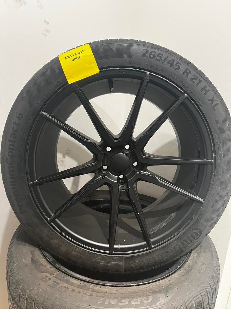 Jantes + Pneus Continental 22pouces Mercedes Bmw x5/x7, Autos : Pièces & Accessoires, Pneus et Jantes, -, Pneus été, -