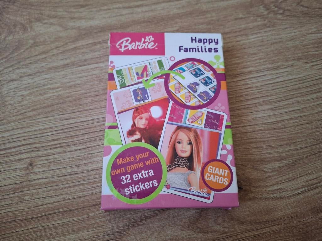 Kwartetspel Barbie, Ophalen of Verzenden, Nieuw