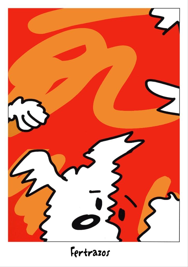 Affiches de Tintin et ses amis (5 posters 30 x 42 cm), Neuf, Enlèvement ou Envoi, Rectangulaire vertical, A1 jusqu'à A3