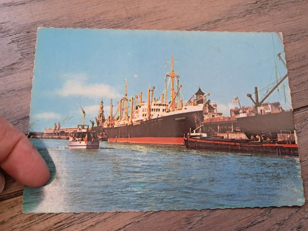 Onbeschreven pk : de haven van Antwerpen, Ophalen of Verzenden, Zo goed als nieuw