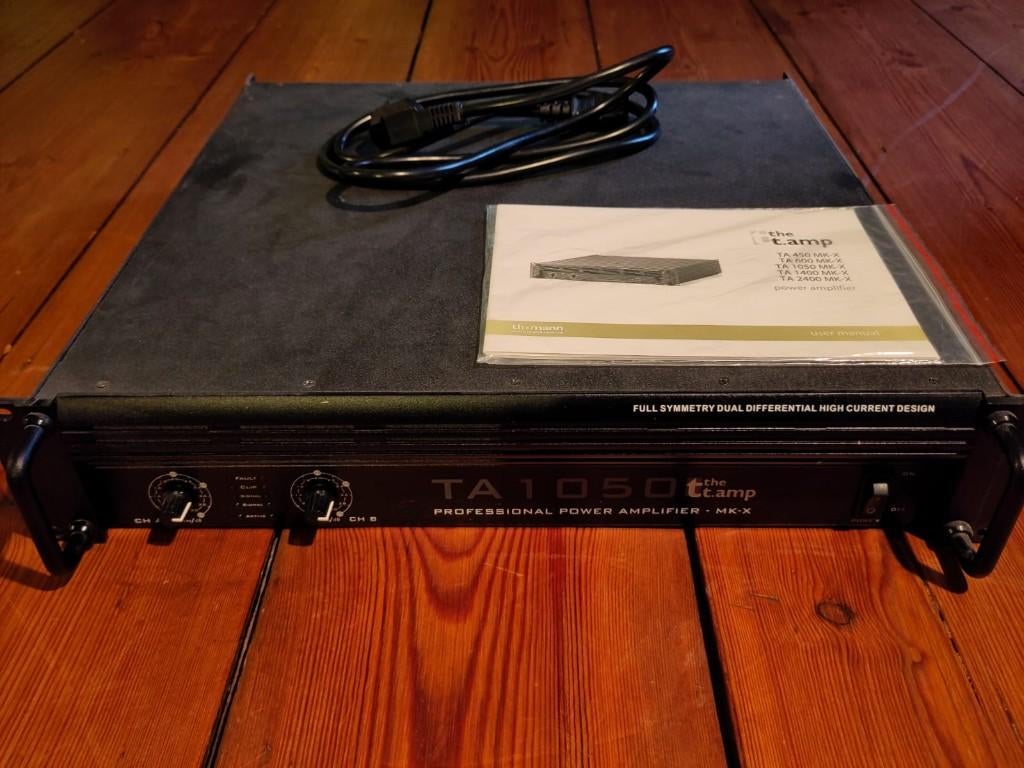 De t.amp TA 1050 MK-X versterker, Muziek en Instrumenten, Versterkers | Keyboard, Monitor en PA, Gebruikt, P.A., Minder dan 500 watt