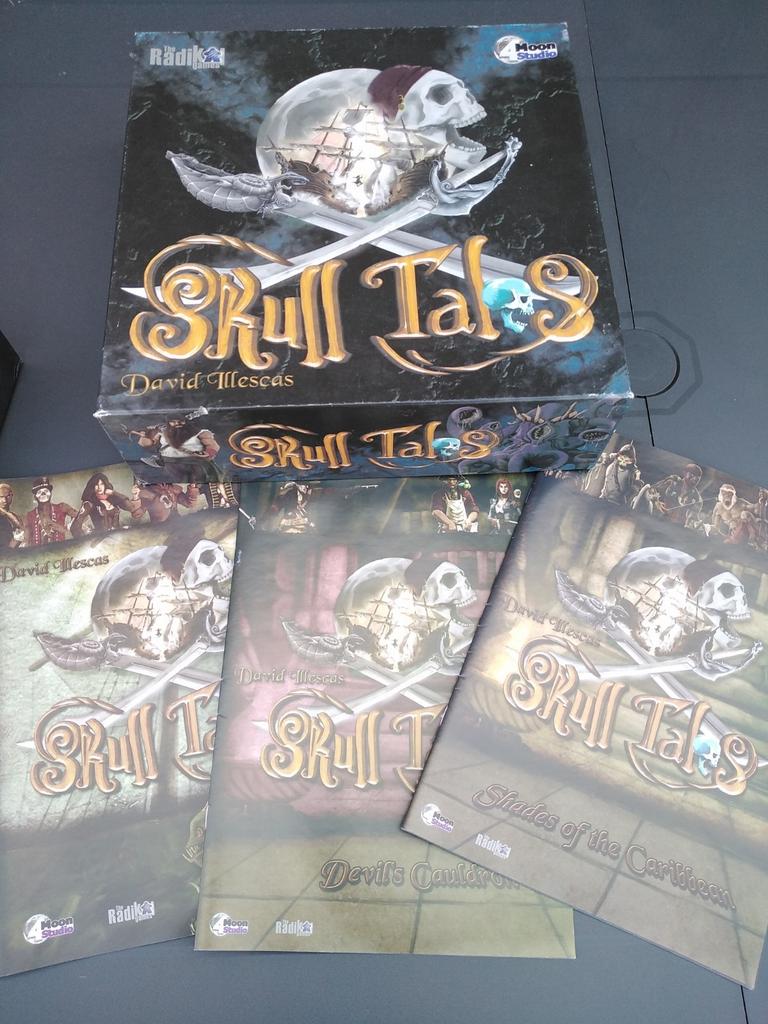 Skull Tales. Kickstarter, Hobby en Vrije tijd, Gezelschapsspellen | Bordspellen, Ophalen of Verzenden, Gebruikt