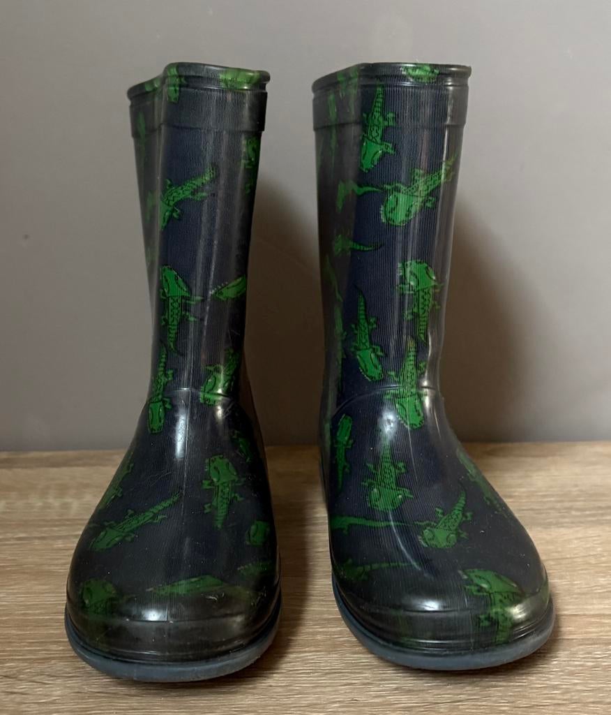 Bottes de pluie crocodile - Pointure 28 - 9€, Garçon, Bottes, Enlèvement ou Envoi, Utilisé