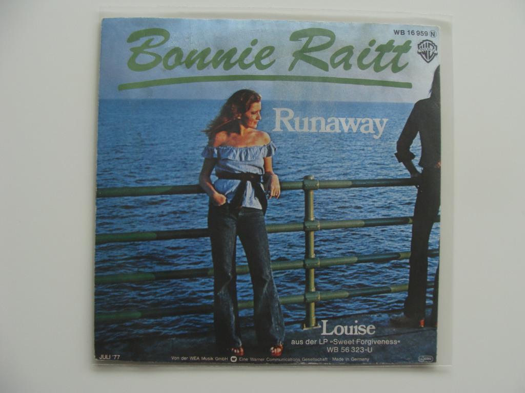 Bonnie Raitt – Runaway (1977), Cd's en Dvd's, Vinyl Singles, Single, Jazz en Blues, 7 inch, Ophalen of Verzenden